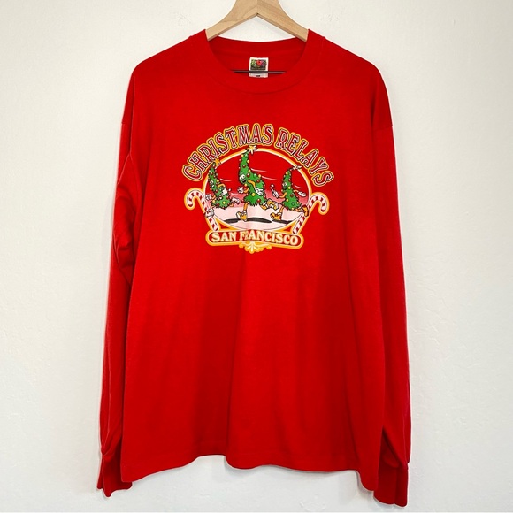Fruit of the Loom Other - Fruit of the Loom BEST Vintage Men’s XL San Francisco Christmas Relays T Shirt